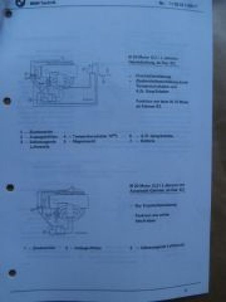 BMW Serviceinformation Motorenabgasnachbehandlung M10,M20,M30