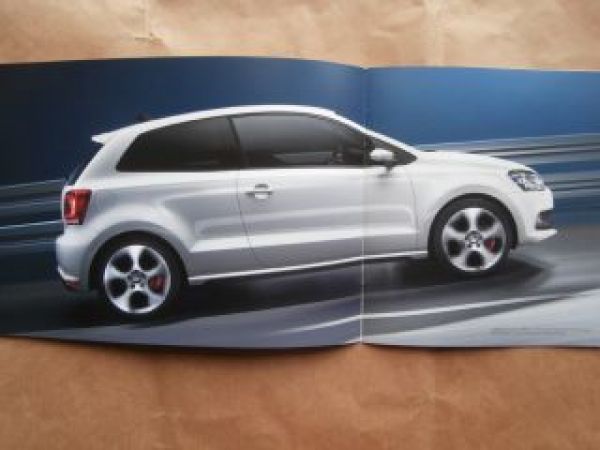 VW Polo GTI Typ 6R Mai 2013 Prospekt Rarität