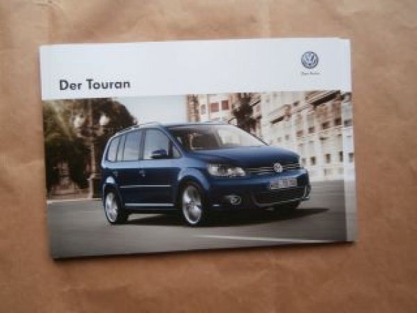 VW Touran +Cross Touran Oktober 2013 +Preisliste NEU
