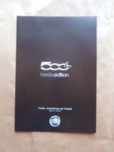Fiat 500L beats edition Preisliste Juli 2014 NEU