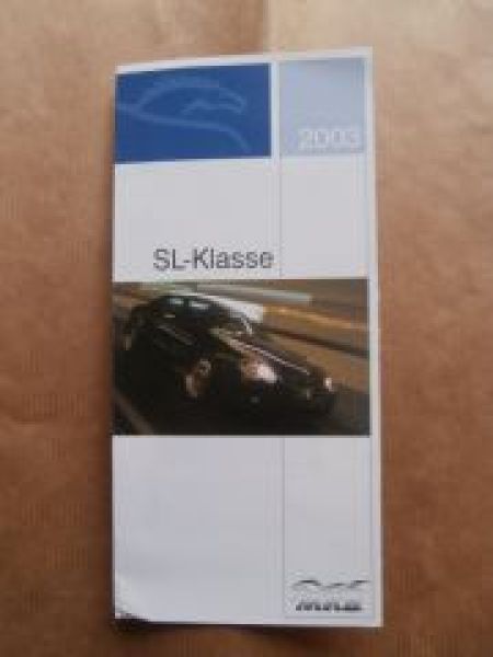 MKB SL-Klasse BR230 Flyer 2003 Rarität