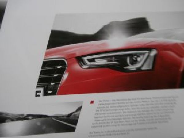 Audi A5 Sportback +S5 +S line +Exclusive April 2014 NEU