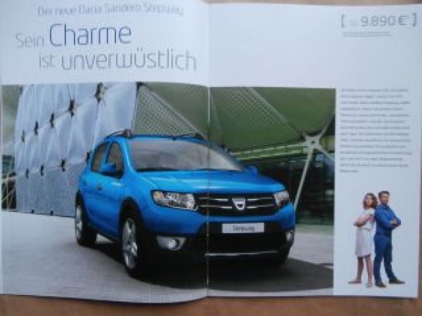 Dacia Sandero +Stepway Juni 2014 +Preisliste NEU