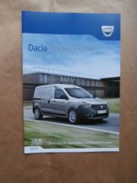 Dacia Dokker Express Prospekt Mai 2014 NEU