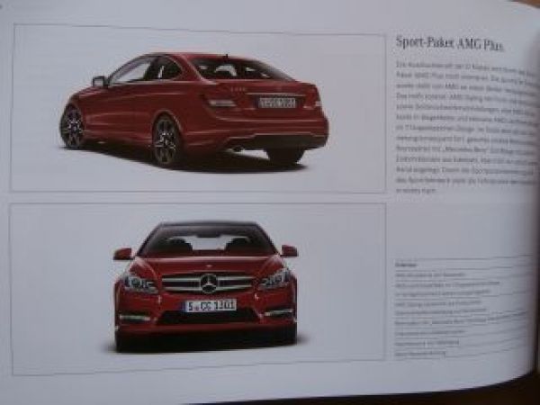 Mercedes Benz C-Klasse Coupé BR204 Juni 2014 NEU