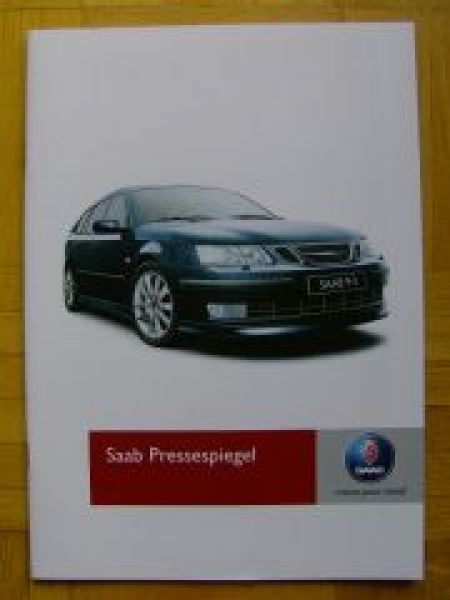 Saab Pressespiegel 9-3 +9-5 +Cabrio +Hirsch Tuning