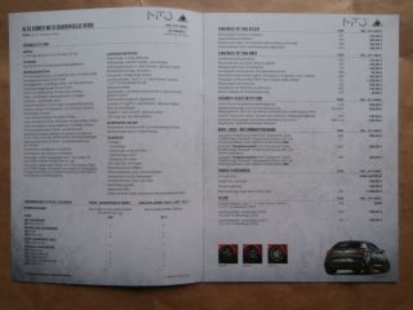 Alfa Romeo MiTo Giulietta Juli 2014 NEU