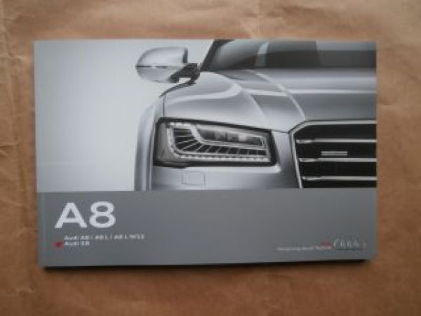 Audi A8 +L +W12 +S8 D4 4H April 2014 +exclusive NEU