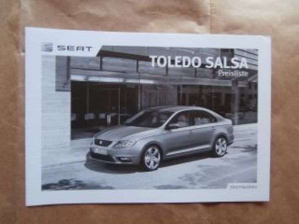 Seat Toledo Salsa April 2013 NEU
