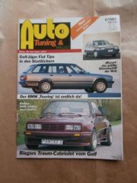 Auto Tuning & Freizeit 6/1988 BMW 3er Touring E30,Fiat Tipo,