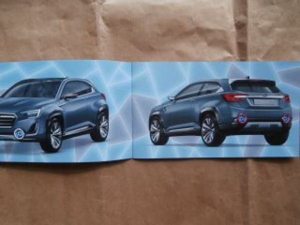 Subaru Viziv2 concept Prospekt NEU Rarität