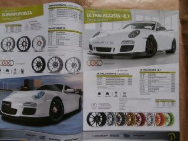 OZ Racing Stylebook 2014 Felgen Prospekt NEU Schweiz