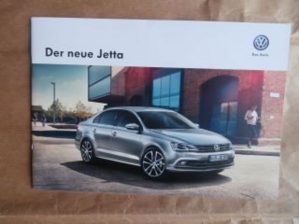 VW Jetta Prospekt Juli 2014 NEU