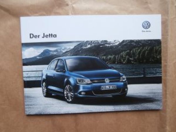 VW Jetta Prospekt November 2013 NEU