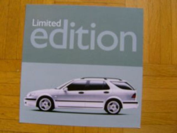 Saab Limited Edition Prospekt 9-5 Kombi Activity Edition 1999