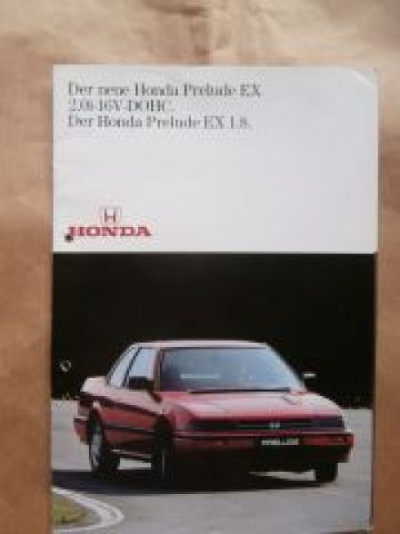 Honda Prelude EX 2.0i-16V-DOHC +EX 1.8 Prospekt