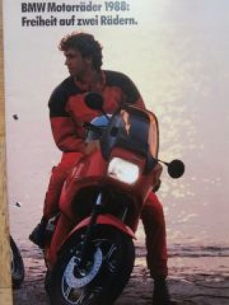 BMW K100LT RT RS K75 S C R100RT RS GS R80GS RT R65 8/1987