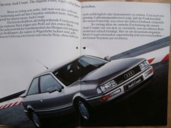 Audi Coupé TypB3 mit Katalysator September 1988