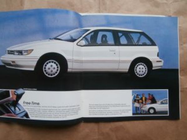 Dodge Colt Imports +E +GT Juli 1988 Brochure Catalogue