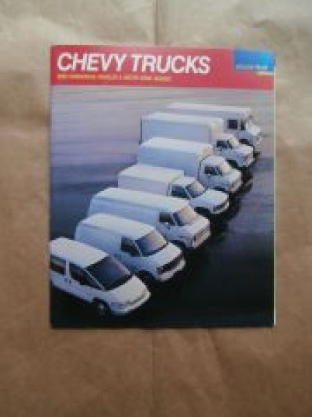 Chevrolet Trucks 1990 Commercial Vehicles & Motor Home Chassis