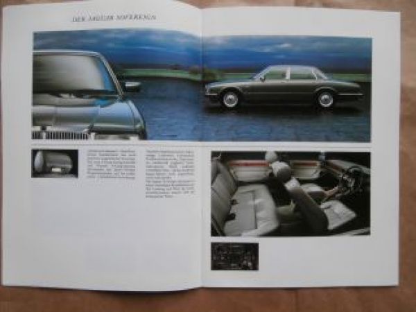 Jaguar XJ6 Sovereign Daimler XJ-S Deutscher Prospekt
