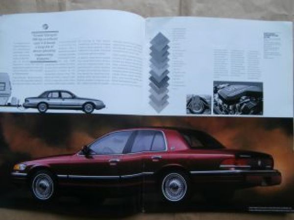 Mercury Grand Marquis GS LS Sedan 1994 Brochure