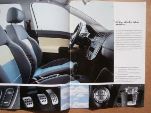 VW Polo Fun Typ 9N Prospekt Oktober 2003