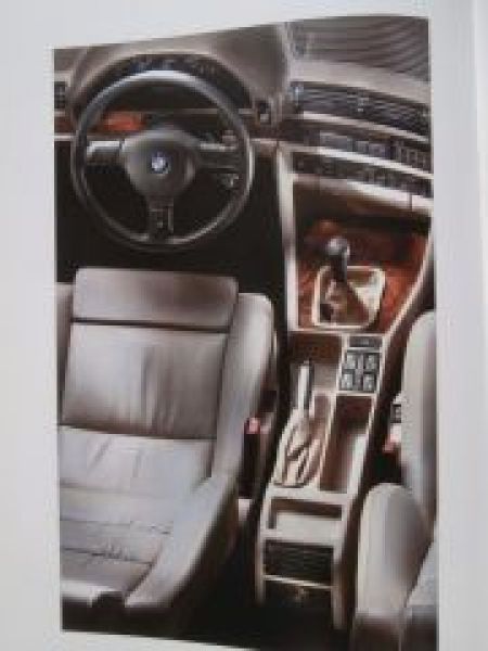 BMW 730i 735i 735iL E32 September 1991 Prospekt