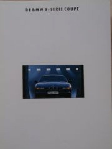 BMW 8-Serie Coupé E31 Niederlande 840Ci 850Ci 850CSi März 1993