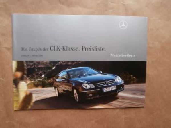 Mercedes Benz CLK-Klasse Coupés BR209 1.1.2008