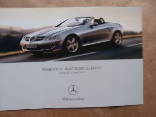 Mercedes Benz SLK-Klasse R171 4.April 2005
