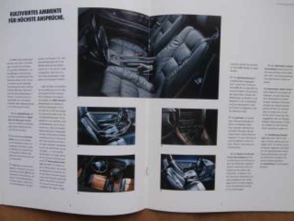 BMW 8er Reihe E31 Sonderausstattungen September 1993