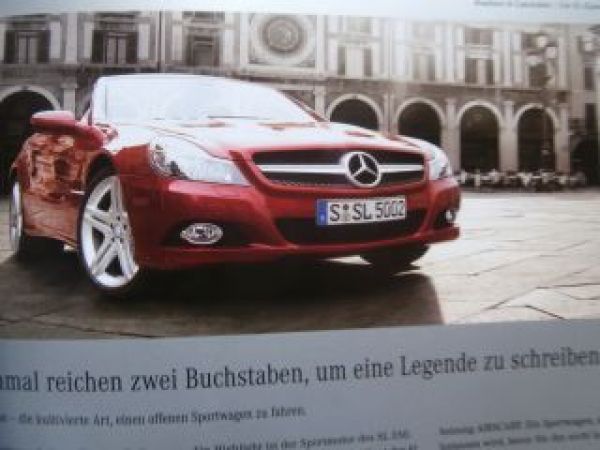 Mercedes Benz PKW Prospekt September 2009 NEU