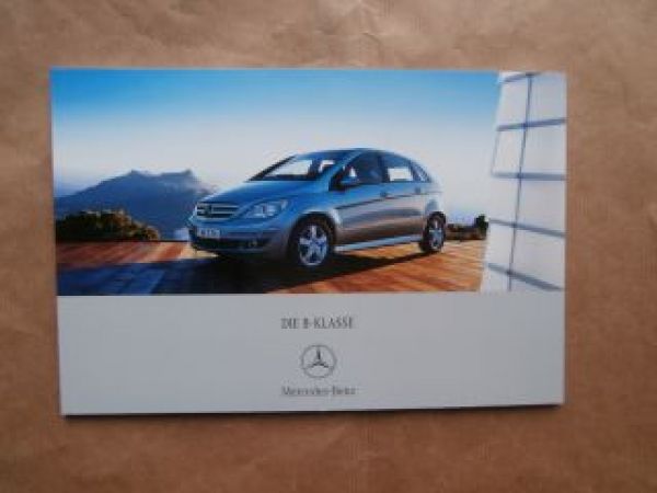 Mercedes Benz B-Klasse BR245 Prospekt Mai 2007