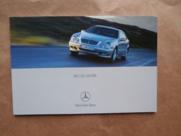 Mercedes Benz CLK Coupés W208 Januar 2001 Prospekt