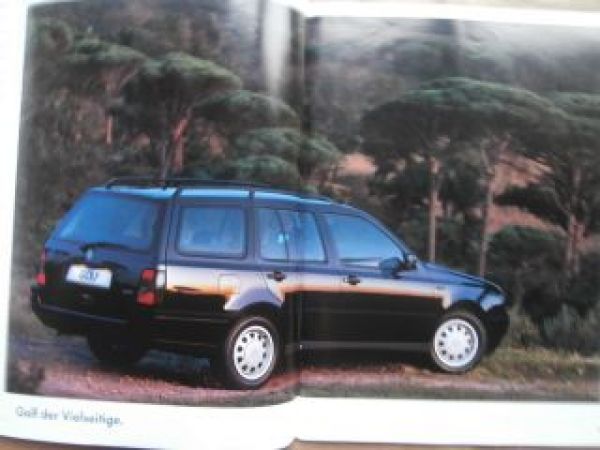 VW Golf3 Variant +GT Special +VR6 Syncro Mai 1996