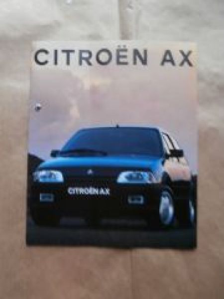 Citroen AX 11TRX 14 TZX 14 TGD +Diesel +GT +4X4
