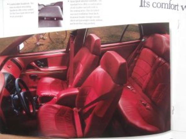 Buick Skylark SB SC SD SE 1992 Brochure