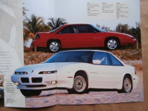 Pontiac 92 Bonnevielle SE Grand Am SE Coupé Grand Prix SE Coupé