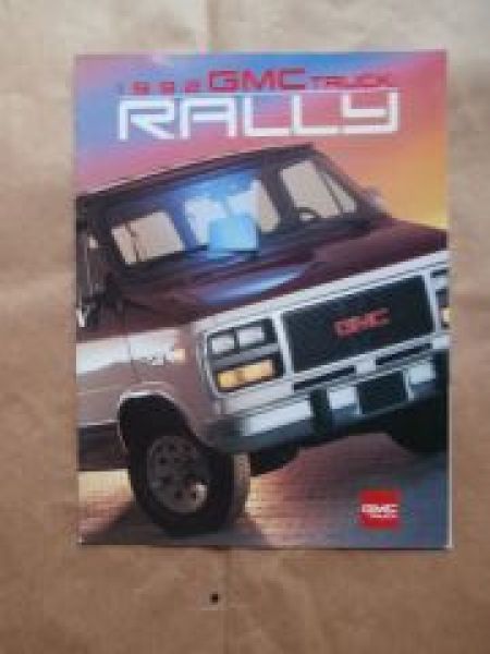 GMC Truck 1992 Rallye Brochure