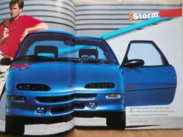 GEO 1992 Storm Prizm Metro Tracker Brochure