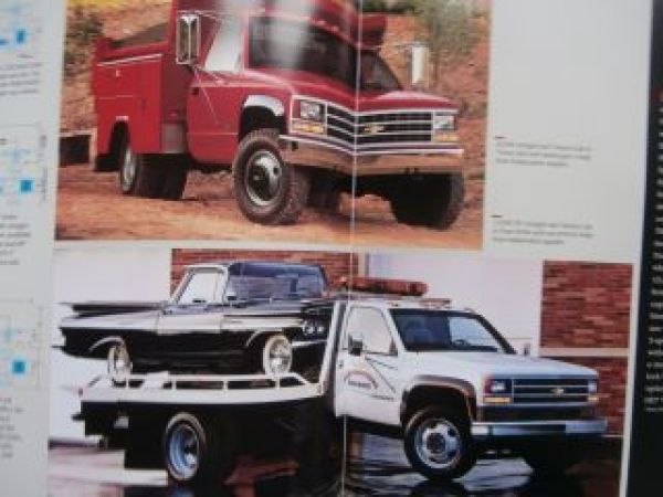 Chevrolet Pickups 1992 +Crew Cab +Chassis-Cab +S10 Compact