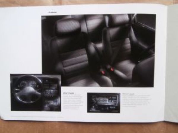 Hyundai Scupe 1994 Brochure +Turbo Rarität