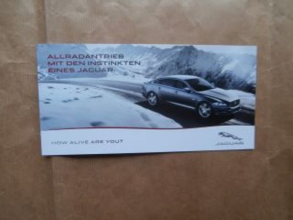 Jaguar XF V6 Kompressor AWD +XJ V6 Kompressor AWD Flyer