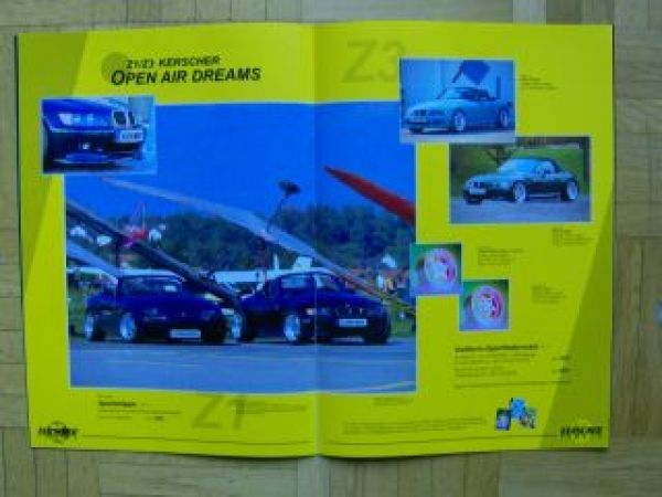 Kerscher Tuning BMW E36 E46 E39 Z1 Z3 E30 Prospekt NEU