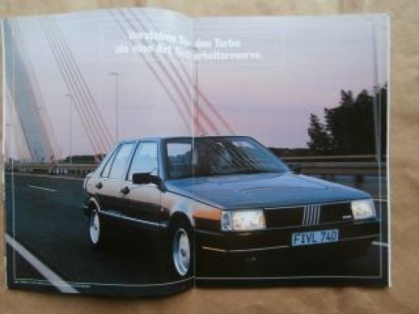 Fiat Croma +kat +Turbo + Turbo D Super Januar 1990