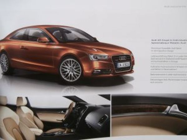 Audi A5 Coupé Cabriolet +S5 Typ AU484 April 2014 NEU