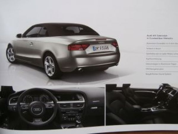 Audi A5 Coupé Cabriolet +S5 Typ AU484 April 2014 NEU