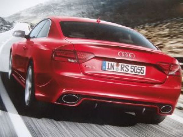 Audi RS5 Coupé +Cabriolet Buch April 2014 Rarität NEU