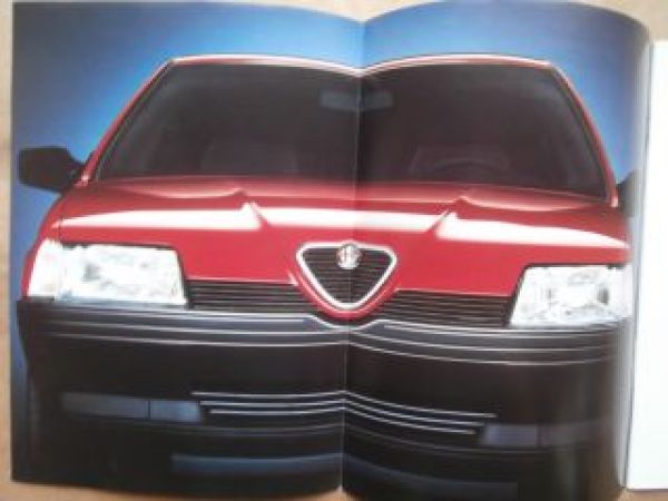 Alfa Romeo 164 2.0 Twin Spark 3.0V6 Prospekt Deutsch